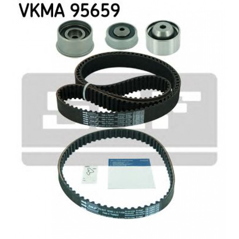 VKMA 95659 SKF Комплект (ремінь+ролики)
